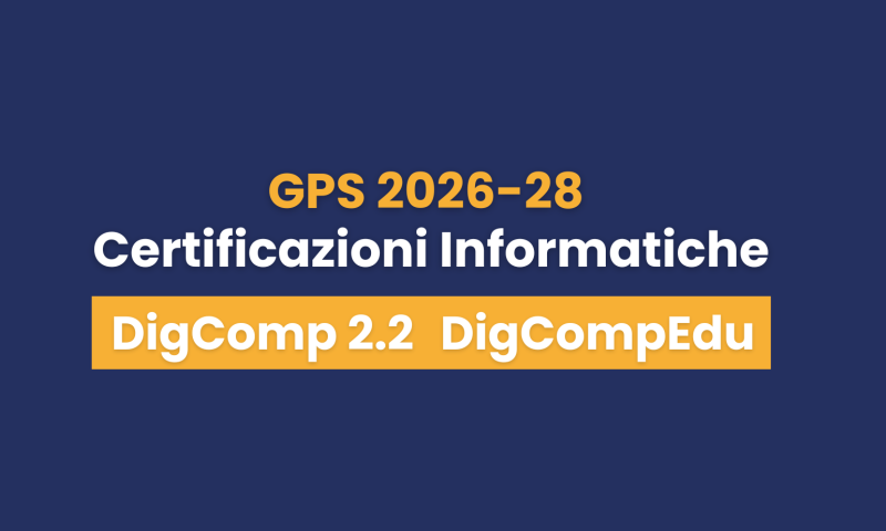 certificazioni informatiche gps